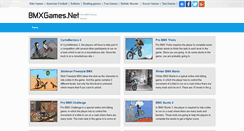 Desktop Screenshot of bmxgames.net